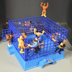Hasbro-scale Cage Match Playset