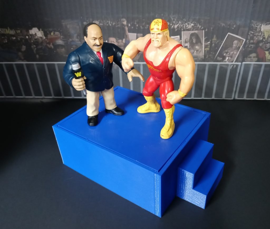 Hasbro-scale Arena Interview Stage