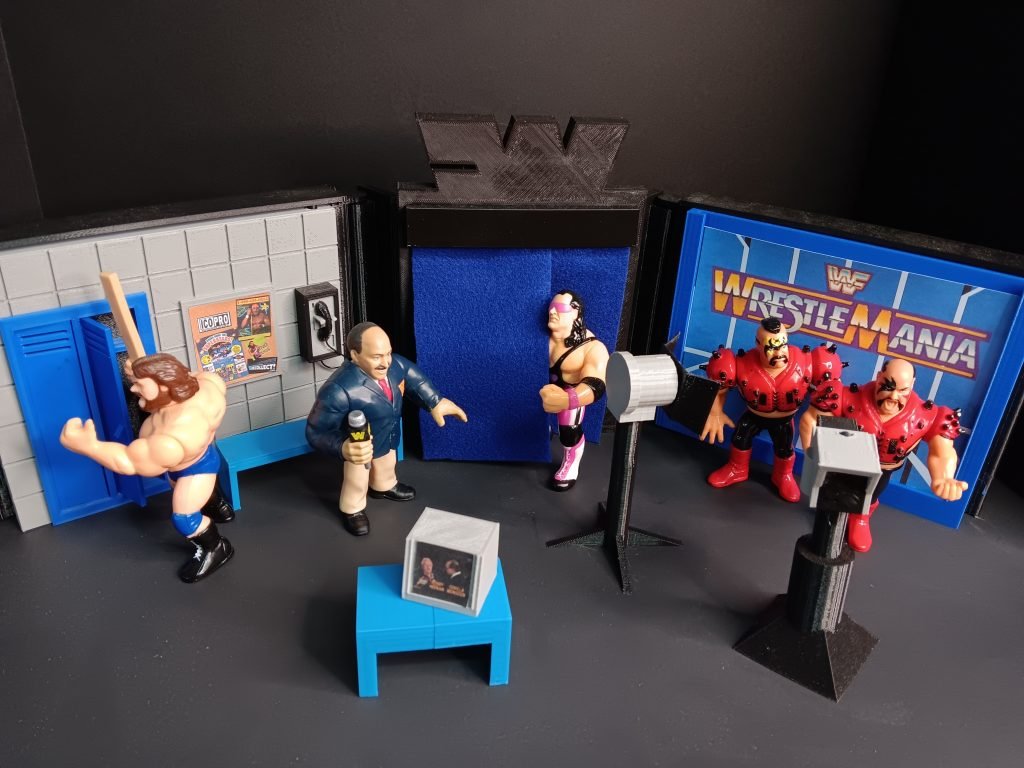 Hasbro-scale Backstage Arena Playset